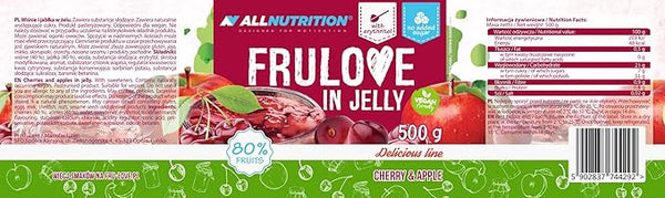 Allnutrition Frulove In Jelly, Cherry & Apple - 500 grams