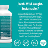 Alaskan Cod Liver Oil (CLO) - 180 softgels - Jigsaw Health