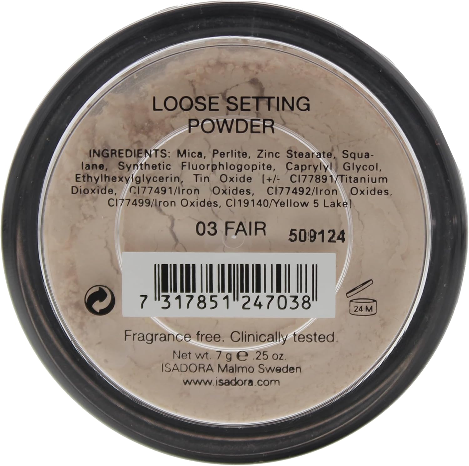 ISADORA SCEDE CHECT POLVERE 03 Fair 7g