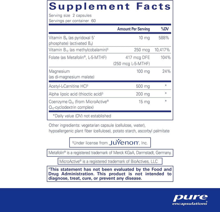 Revitalage Nerve 120 -tal - Pure -kapslingar