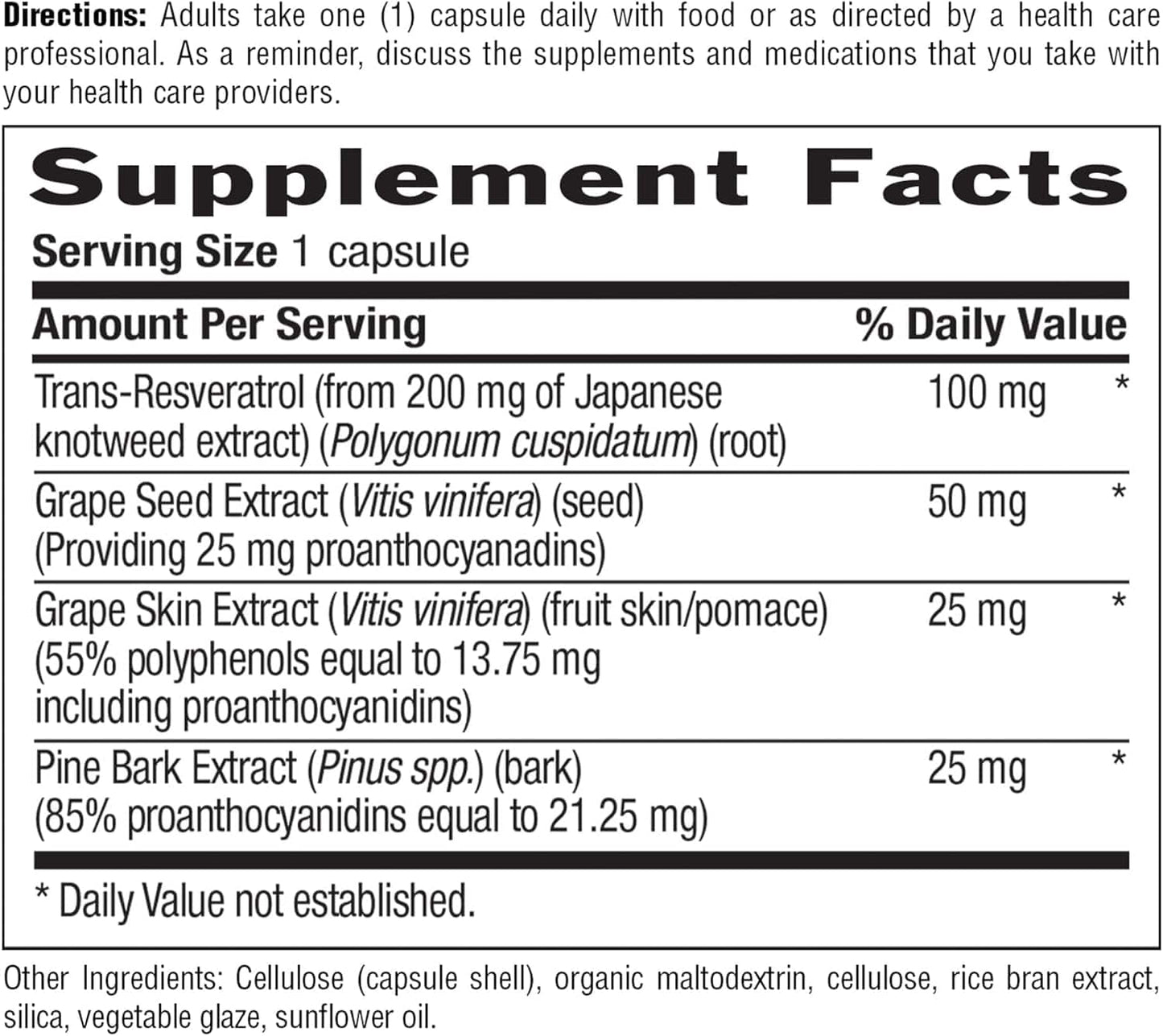 Resveratrol Plus - 120 sapka - Country Life