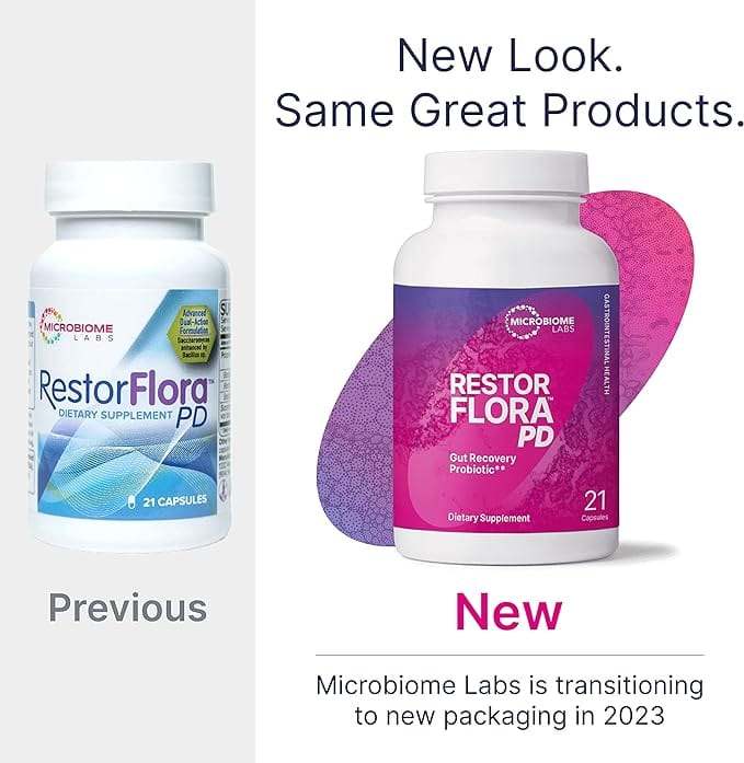 Restorflora PD (21 kapszula) - Microbiome Labs