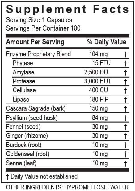 Releasezyme 100 caps - μετασχηματισμός