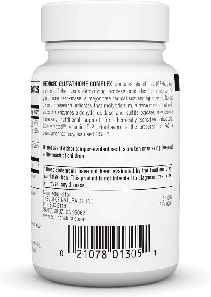 Complexo de glutationa reduzido, com sabor de laranja, 50 mg, 100 pastilhas biolinguais - Fonte naturais