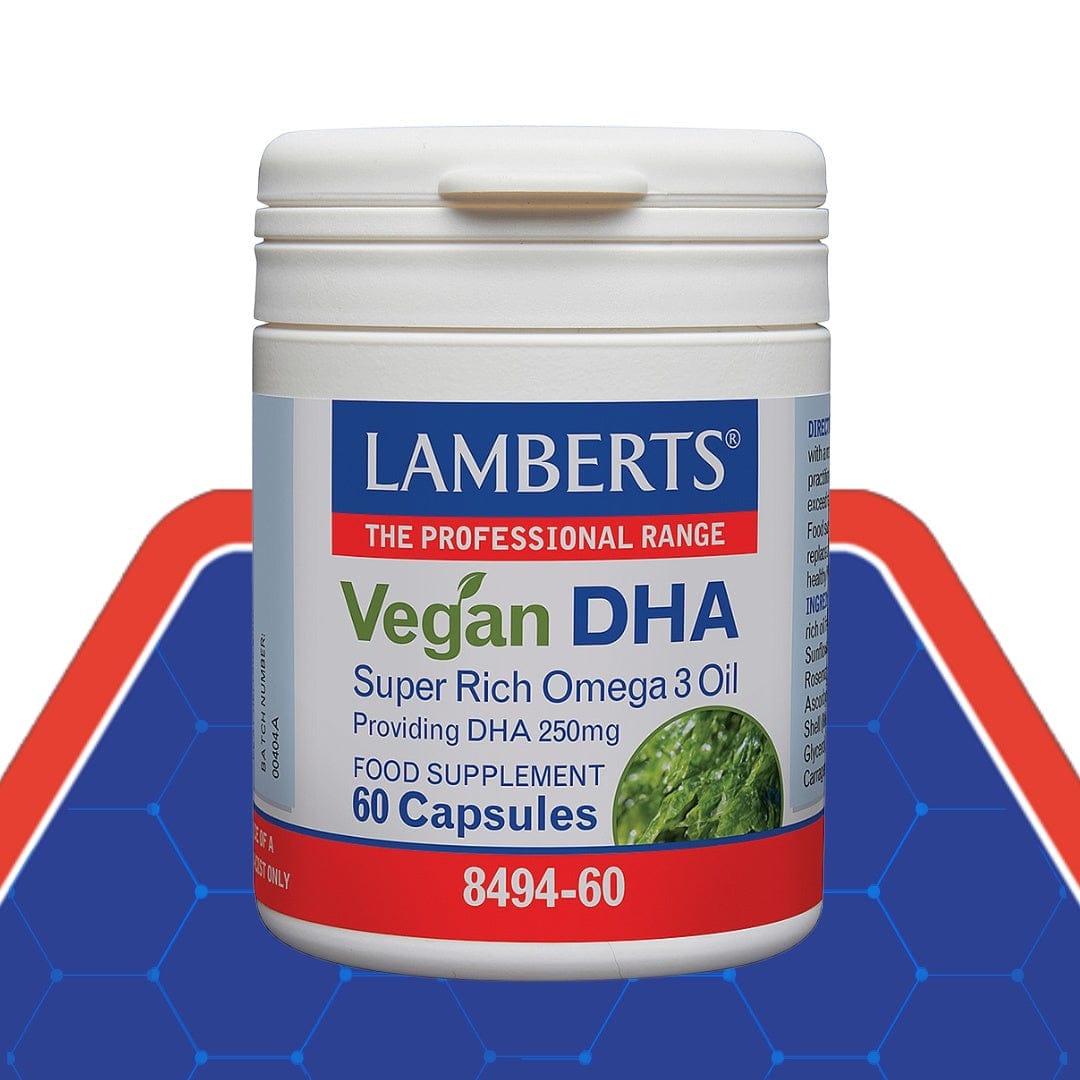 Lamberts Vegan DHA 250mg – 60 Capsules
