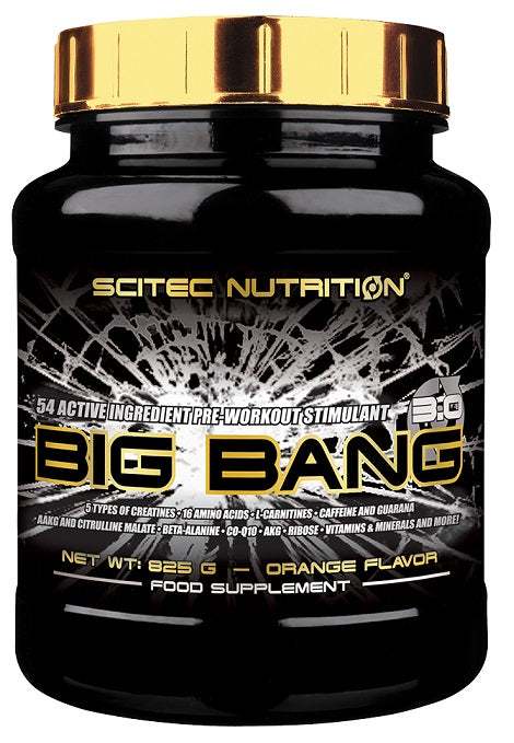 SciTec Big Bang 3.0, Orange - 825 grams