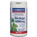 Lamberts Ginkgo 6000mg Time Release – 180 Tablets – image 3
