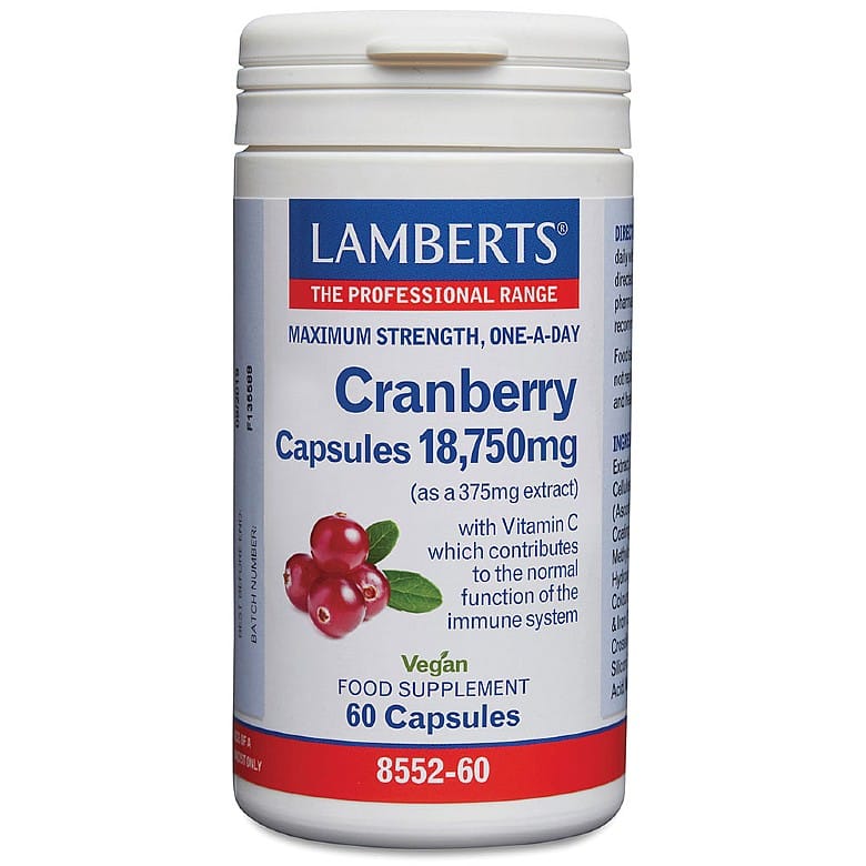 Lamberts Cranberry Capsules 18,750mg – 60 Capsules – image 2