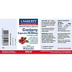 Lamberts Cranberry Capsules 18,750mg – 60 Capsules – image 3