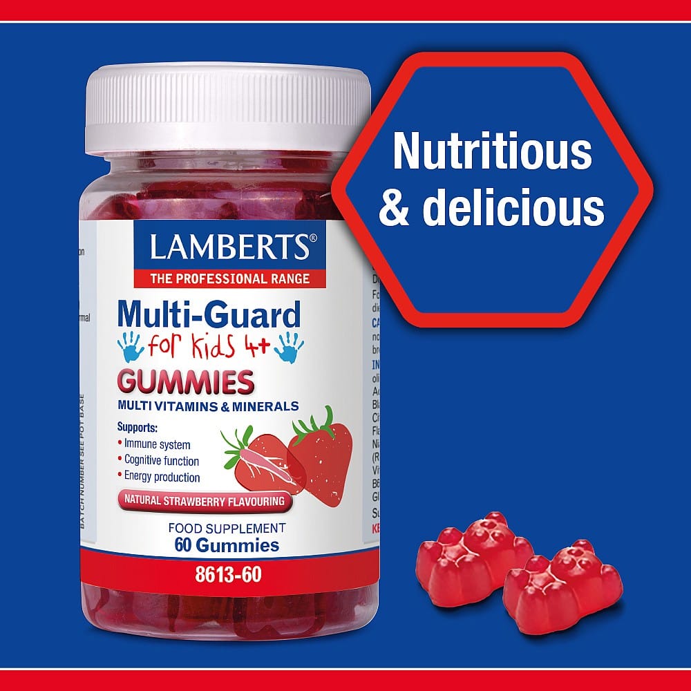 Lamberts Multi-Guard para gomitas para niños - 60 gomitas - imagen 2