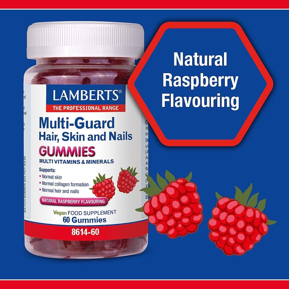 Lamberts Multi-Guard Gummies за коса, кожа и нокти – 60 Gummies – изображение 5