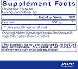 Quercétine 250mg 120 VCAPS - Encapsulations pures