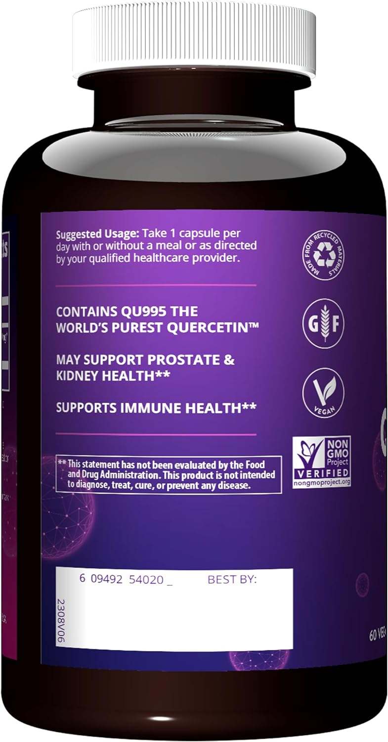 Quercetin (500mg) 60 Vegan Capsules - MRM