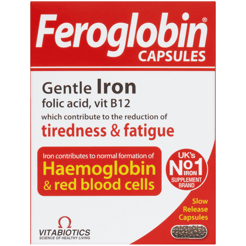 Feroglobin Capsules Pack of 30 - welzo