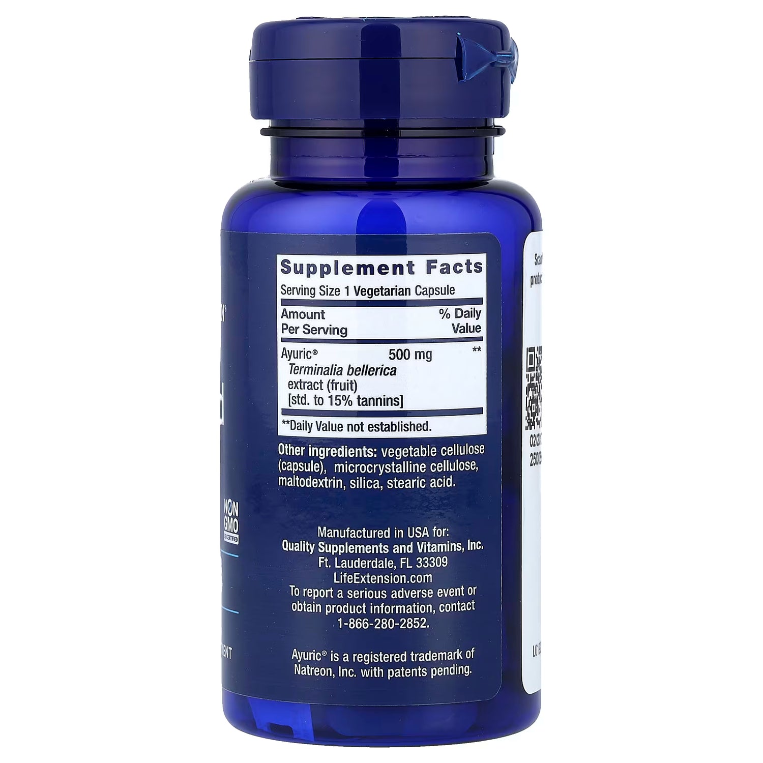 Life Extension Uric Acid Control - 60 vcaps