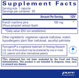 Pycnogenol 100mg 30 kapica - čiste kapsulacije