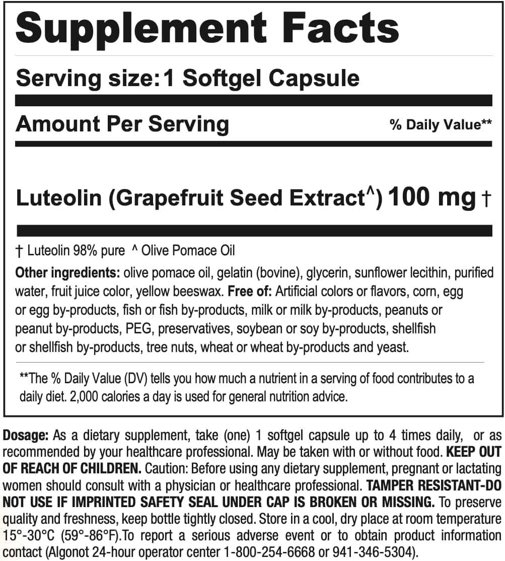 PureLut, 60 softgels - Algonot