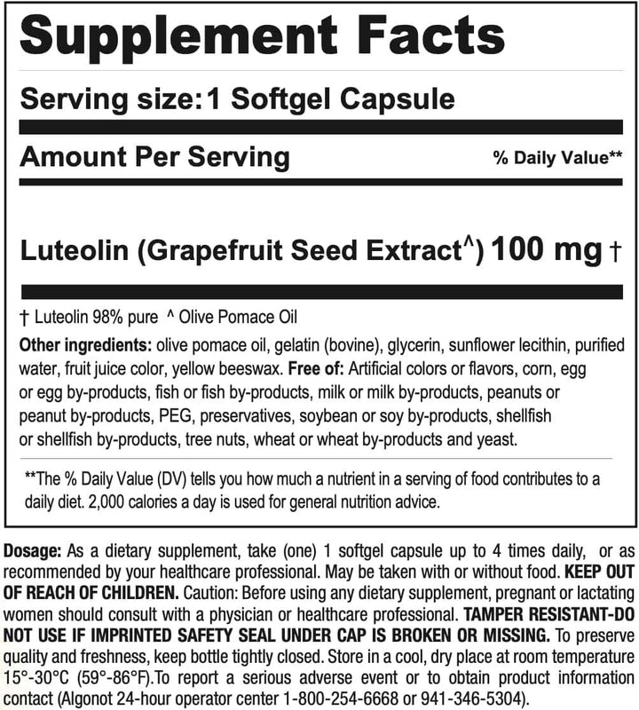 Purelut, 60 Softgels - Algonot