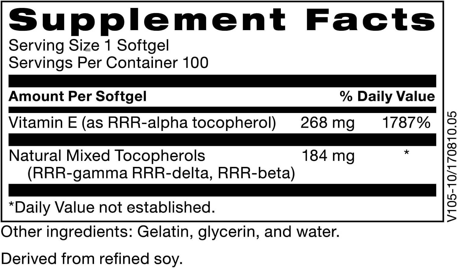 Pure E, 100 softgels - laboratorij Klaire (SFI Health)