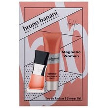 Bruno Banani Magnetic Woman Gift Set Edp 30ml And Shower Gel 50ml - Welzo