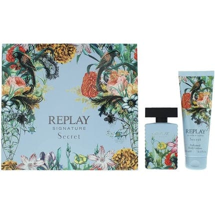 Replay Signature Secret For Woman 2 Piece Gift Set: Eau De Toilette 50ml - Body