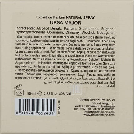 Tiziana Terenzi Ursa Major Eau de Parfum 100ml