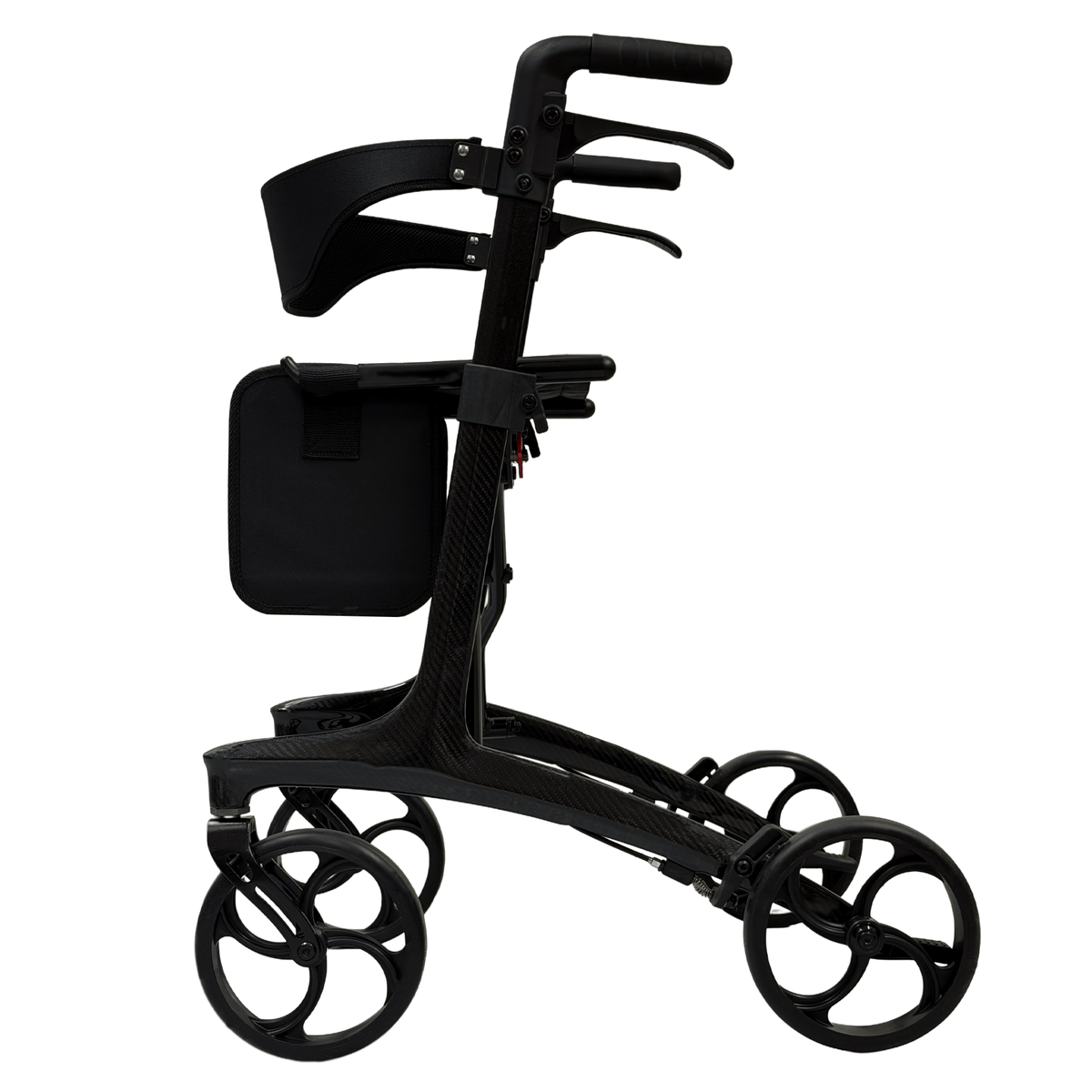 WeCan R-89 Folding Rollator Walker with Seat, Backrest and Storage Bag – image 8