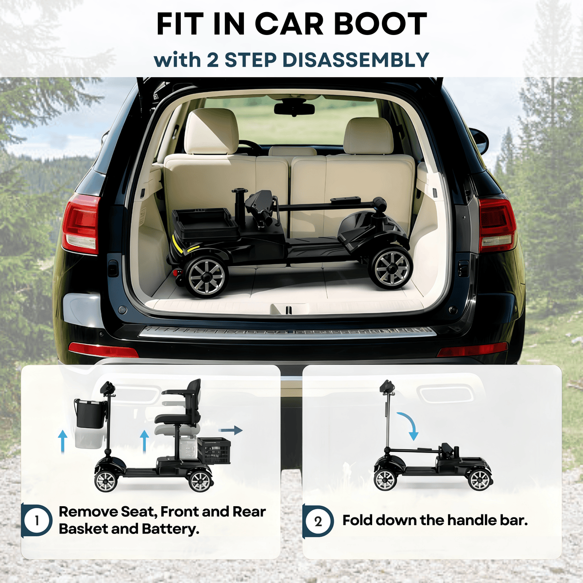 WeCan X-05 Portable Mobility Scooter – image 26