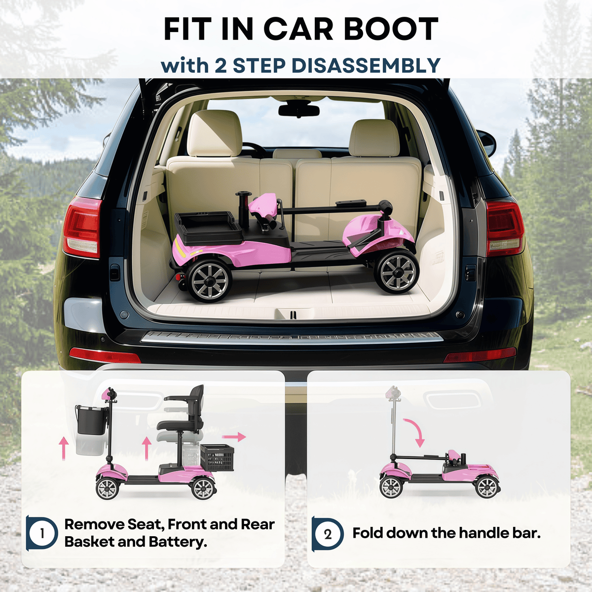 WeCan X-05 Portable Mobility Scooter – image 35