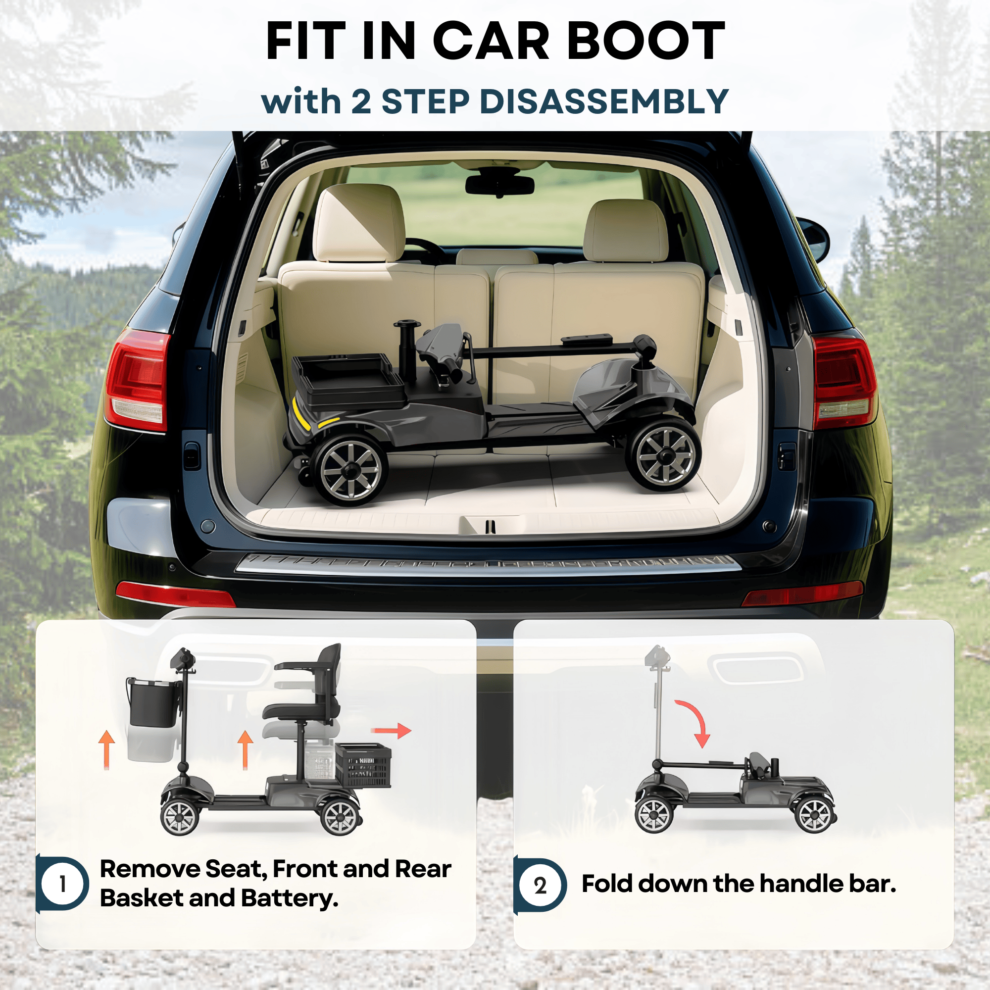 WeCan X-05 Portable Mobility Scooter – image 51