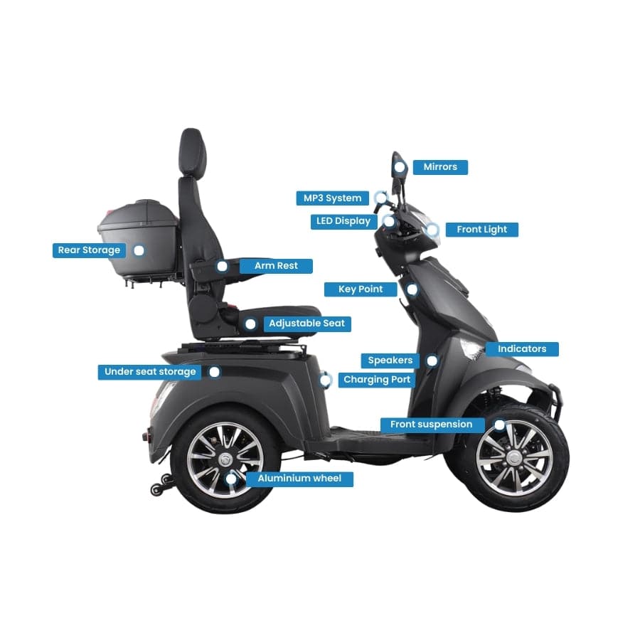 Czterokołowa hulajnoga elektryczna Ranger 3 – zdjęcie 7