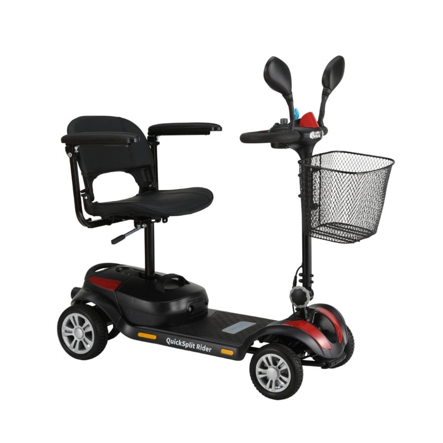 Welzo Venture – Scooter per disabili a 4 ruote pieghevole ultraleggero