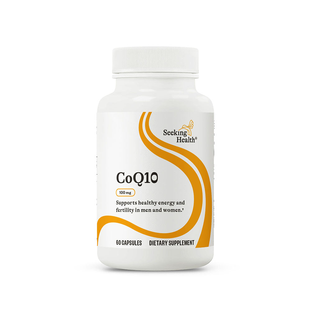 Optimal CoQ10 - 60 Vegetarian Capsules - Seeking Health - welzo