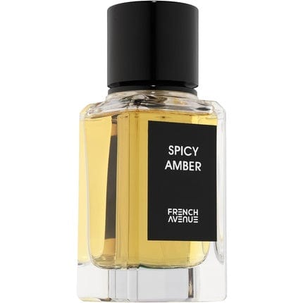 French Avenue Spicy Amber Eau De Parfum 100ml for Men and Women Arabic Scented Water Cashmere Wood Cedar Wood