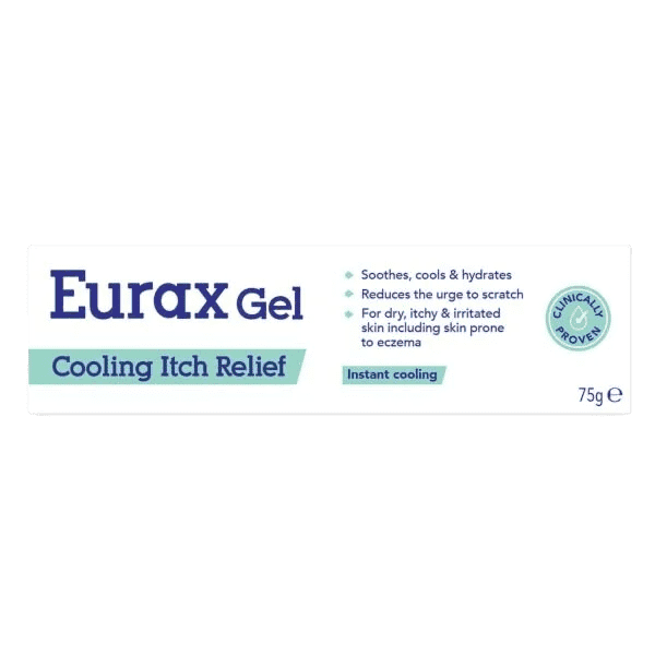 Eurax Cooling Itch Relief Gel 75g - welzo