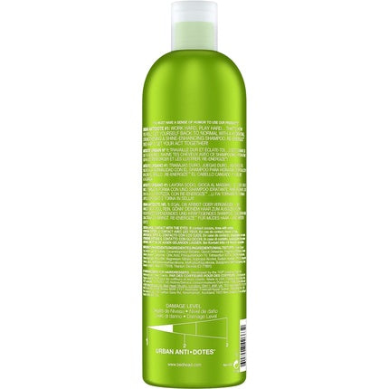 Bed Head urban anti-dotes re-energize shampoo 750ml by Tigi