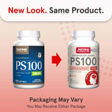 PS100, Phosphatidylserine (SOY FREE) 100 mg, 60 Softgels - Jarrow Formulas