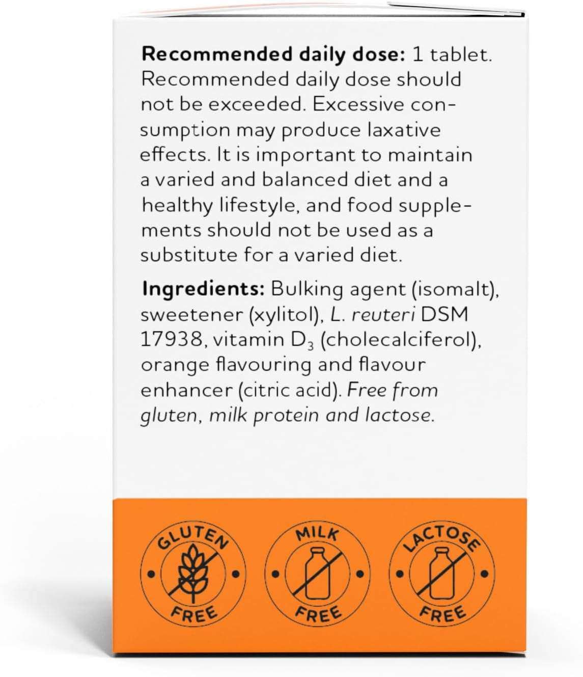 Beschermingstabletten met vitamine D+ (30 kauwtabletten) - Biogaia