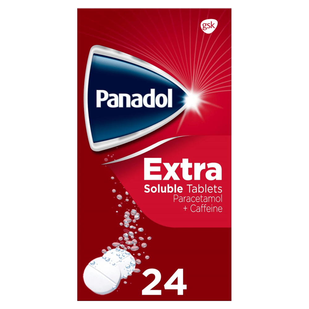 Panadol Extra Soluble Tablets Pack of 24 - welzo