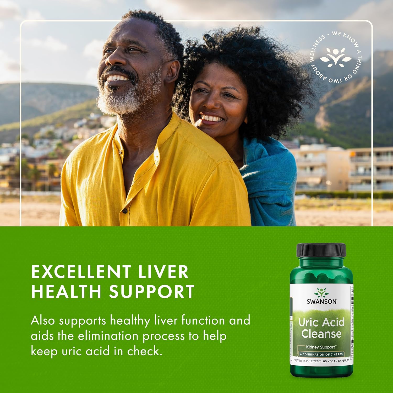 Swanson Uric Acid Cleanse - 60 vcaps