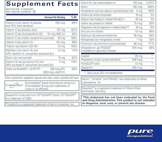 Junior voedingsstoffen (120 capsules) - Pure Encapsulations