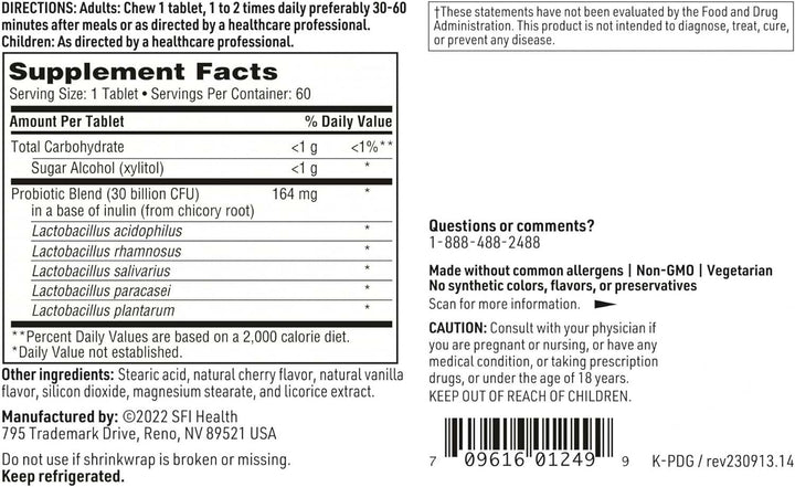 Prodegin 60 Tewable Tablets - Klaire Labs (SFI Health)