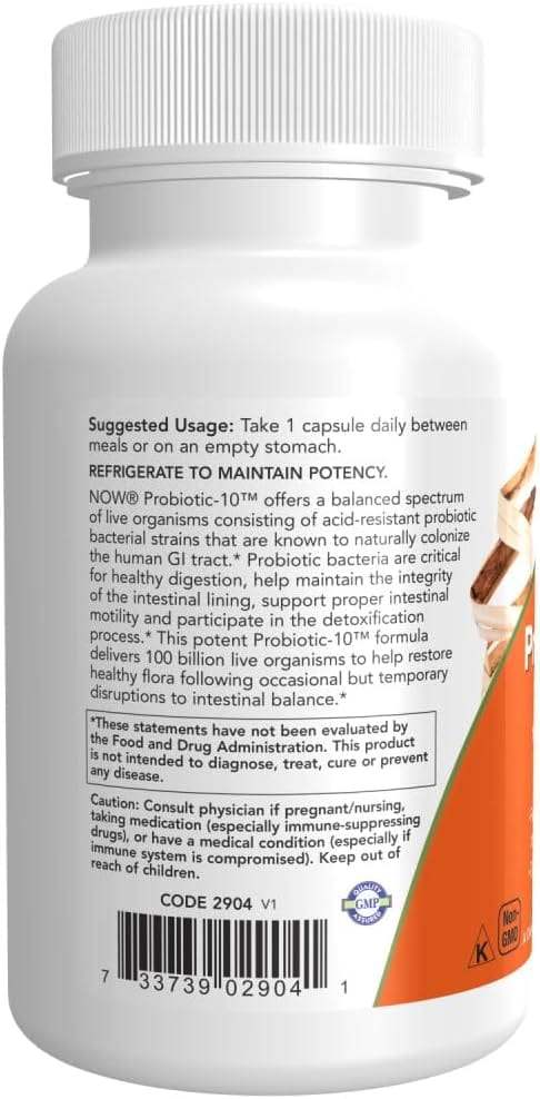 Probiotic -10 100 δισεκατομμύρια 30 λαχανικά - τώρα τρόφιμα