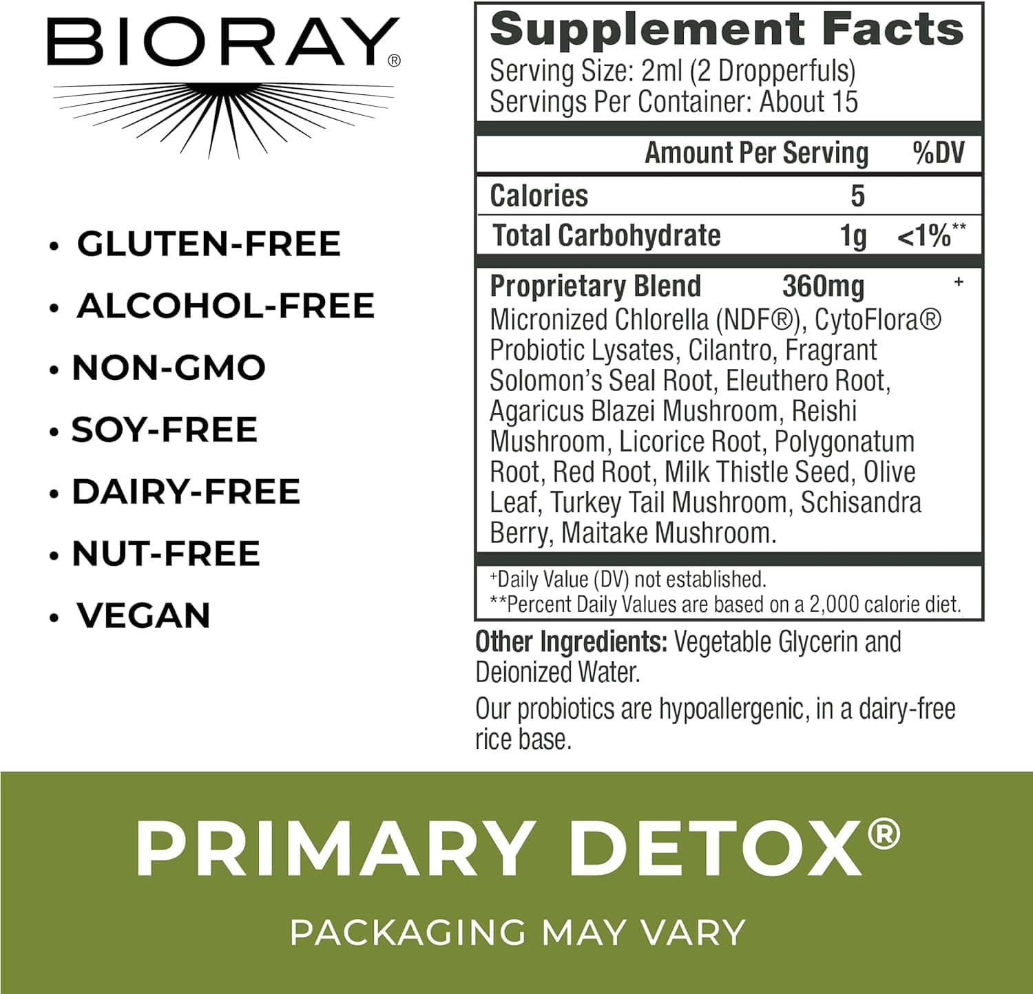 Primary Detox - 2oz - Bioray