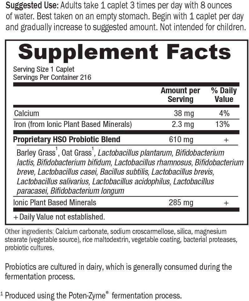 „Primal Defense“, HSO probiotinis formulė, 216 „Caplets“ - Gyvenimo sodas