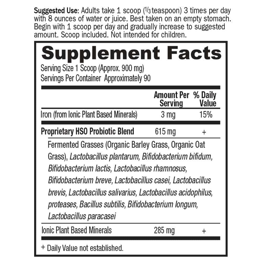 Primalni obrambni prah, probiotična formula HSO, 81G - Garden of Life