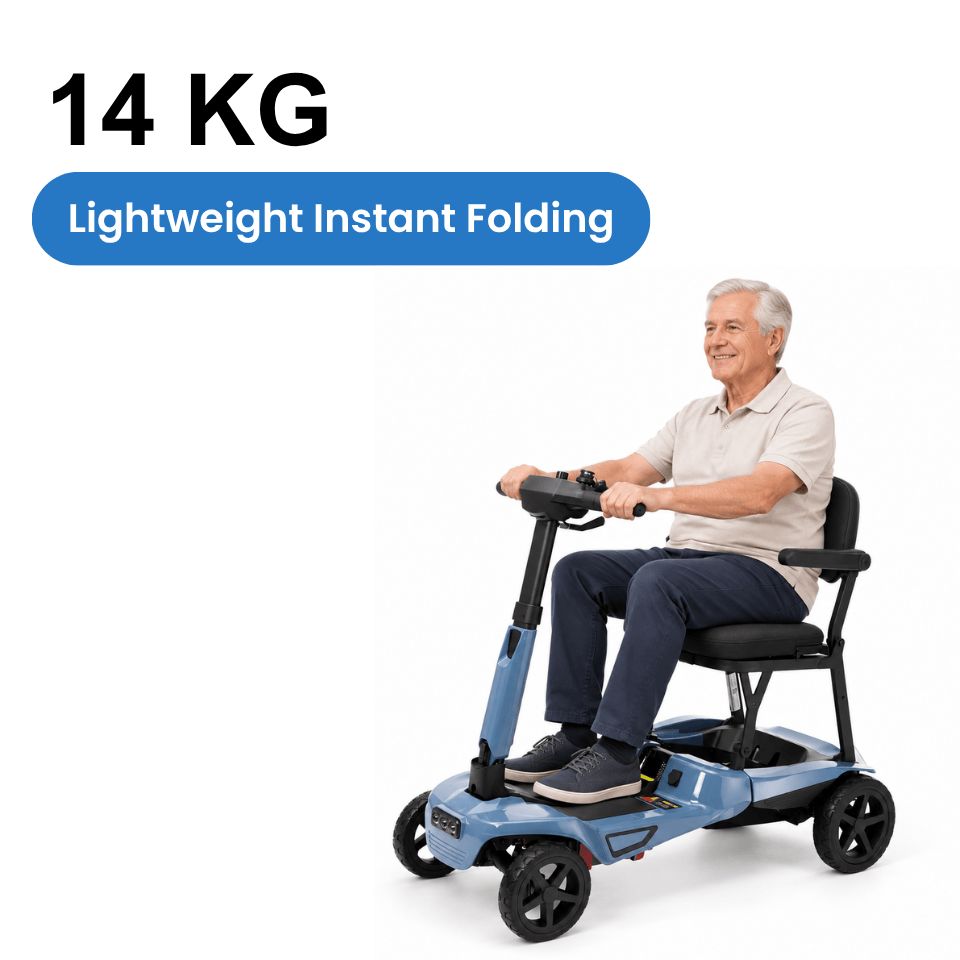 Raptor Fold Air Ultra-Lightweight Folding Mobility Scooter (14 kg, Airline-Friendly) - image 2