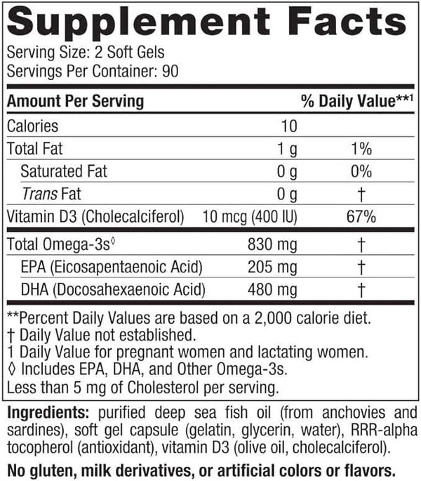 Pränatale DHA - 180 Weichgele - nordische Naturals