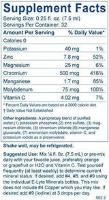 Voorgemengde vloeibare mineralen - 8 fl oz. (236 ml) bodybio