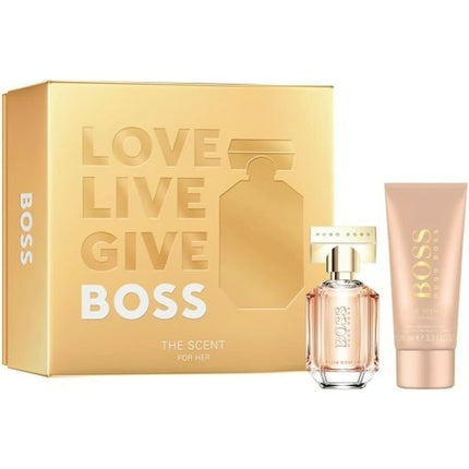 Hugo Boss The Scent For Her Gift Set Eau De Parfum 50ml + Body Lotion 100ml